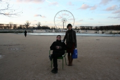 Chris and Rosalie in Paris