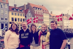 Great friends ministering in Denmark
