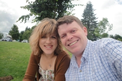 Chris and Rosalie in Canada