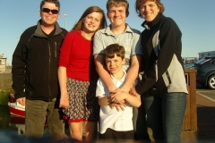 Family in Arbroath