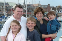 Family Photo in Arbroath about 2008