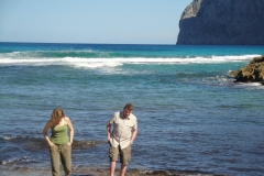 Getting feet wet in the Med