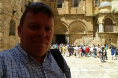 Chris in Israel