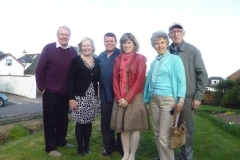 Chris & Rosalie and parents altogether