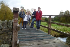 Family photo in Wales